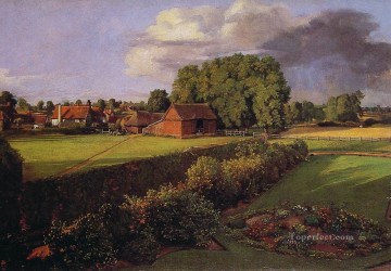 Golding Constables Jardín De Flores Romántico John Constable Pinturas al óleo